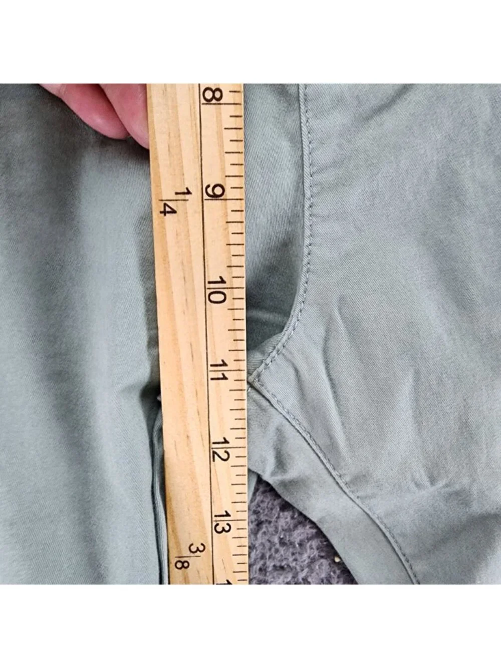 Tailor Vintage Pants Mens 38x30 Green Stretch Mid Rise Slim Fit *NWT*